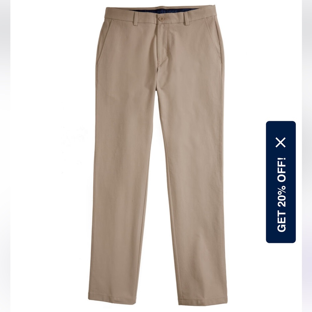 Vineyard Vines Men's Khaki Chinos